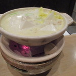 小料理 すず乃 - 帆立入り豆乳湯豆腐