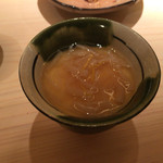 鮨 あらい - 干し貝柱茶わん蒸し