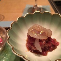 旅亭 まんぷく 六本木ヒルズ店 - 白海老ユッケ