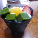 京はやしや - 【抹茶ティラミスパフェ…540円】♫2015/12