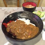 カフェド 越後屋 - ランチのカツカレー