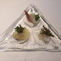 ブラン ルージュ - 前菜 鮮魚の昆布締め