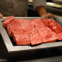 銀座のステーキ 銀座中央店 - ステーキ（鳥取牛の内もも）