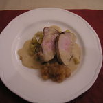 豚ロース肉のロティ　りんごソース