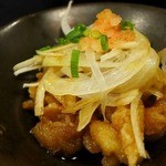 居酒屋まるた - とり皮ポン酢？