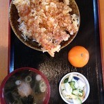 うおたみ - エビだけ天丼ｯ～ｯ