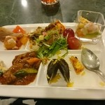 クリスタルパレス レストラン - 相方が離席した隙にパシャリ(おかわり２皿目)