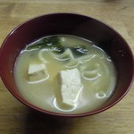 にんじん - お味噌汁