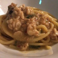 トラットリア グランボッカ - 白子のパスタ
