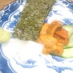 まるしん - 今回の肴のウニしょぼいわ～