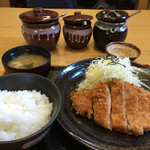 手打ちとんかつ かついち - ロースカツ お手軽定食