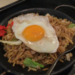 竹とんぼ - 2015.12. 〆にそば飯醤油