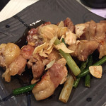 竹とんぼ - 2015.12. 鶏のスタミナ焼き