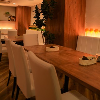 ★時間帯に合わせた照明で素敵なひと時を…♪