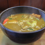 カレーうどん 鯱乃家 - カツカレーうどん☆