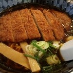 レストラン木林の森 - カツ醤油ラーメン1,030円