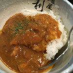 麺屋　利休 - ミニチキンカレー