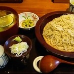 蕎麦切り あなざわ - 鴨汁もり膳