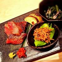 宇田川 紫扇 - 黒毛和牛のステーキ☆