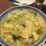 中華料理 珍華 - 玉子スープ