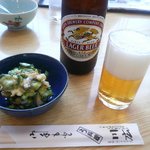 川広 - うざく＆ビール