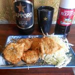 にし川 - 豆アジフライ