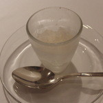 リストランテ サクラ - 2015.12　梨のグラニテ