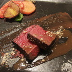 リストランテ サクラ - 2015.12　お肉（中山牛）