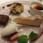 リストランテ サクラ - 2015.12　デザート盛合✿(✪v✪)✿