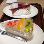 Gurin Rifu Kafei Ommoru Kusatsu - フルーツケーキとミルフィーユ
