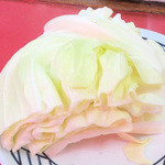 豚足のかどや - キャベツ