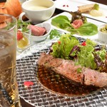 Osteria Gru - 料理写真:厚切りローストビーフLUNCHイメージ