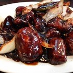 華餃子 - 黒酢の酢豚