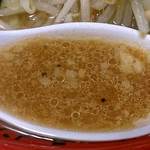 野郎ラーメン - 野郎ラーメン 中板橋店 味噌子豚野郎 「博多のあん」様 リスペクト画像 背脂たっぷりんこ