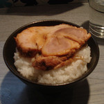 らぁめん 喜乃壺 - 白飯 100円 うまい♪