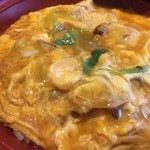 つきじ植むら - 親子丼アップ。