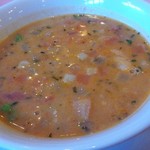 アントニオ - ミネストローネというよりガスパチョ(^^)