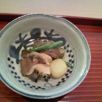 じき 宮ざわ - 鮑の和え物