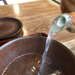 並木藪蕎麦 - 【2015.12月追加】当然暖かい蕎麦にも自然体の蕎麦湯