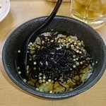 大阪新世界 串かつ さじろう - 昆布のお茶漬け