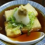 Toraya - 揚げ出し豆腐  400円