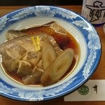 すし松 - げた(舌平目)の煮付け