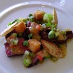 レストラン シャンボール(リーガロイヤルホテル大阪) - 国産牛肉のロースト　香味野菜ソース