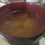 豊島屋 - しじみの味噌汁