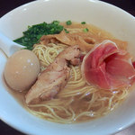 おおぜき中華そば店 - 【限定】ハモンセラーノそば（800円）