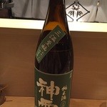 どんつき左 - 神雷　純米酒　三音至福