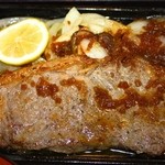 サーロインステーキ定食 1300円  ステーキ アップ