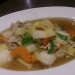 タイ屋台料理ナムワン - 豚肉と生姜の炒め