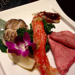 游玄亭 - 塩焼き盛り合せ