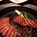 游玄亭 - すだれ肩ロース炙り焼